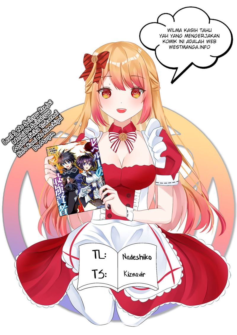 Level 1 No Saikyou Kenja: Noroi De Saikakyuu Mahou Shika Tsukaenai Kedo Kami No Kanchigai De Mugen Chapter 26.1 Bahasa Indonesia